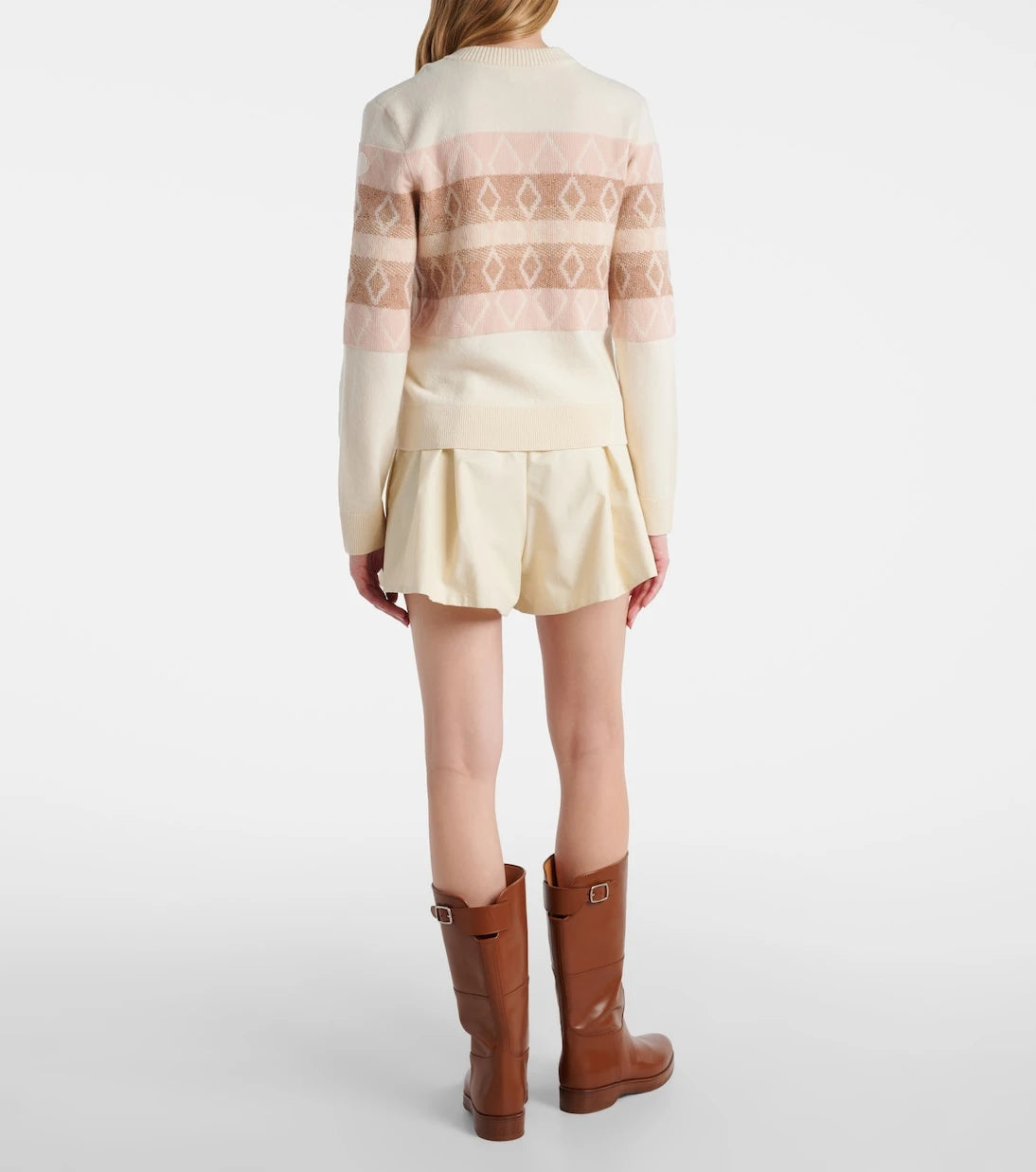 Moncler - Jacquard virgin wool sweater