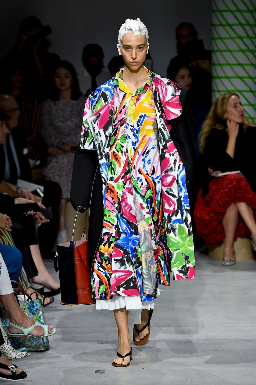 Marni - Printed cotton dress