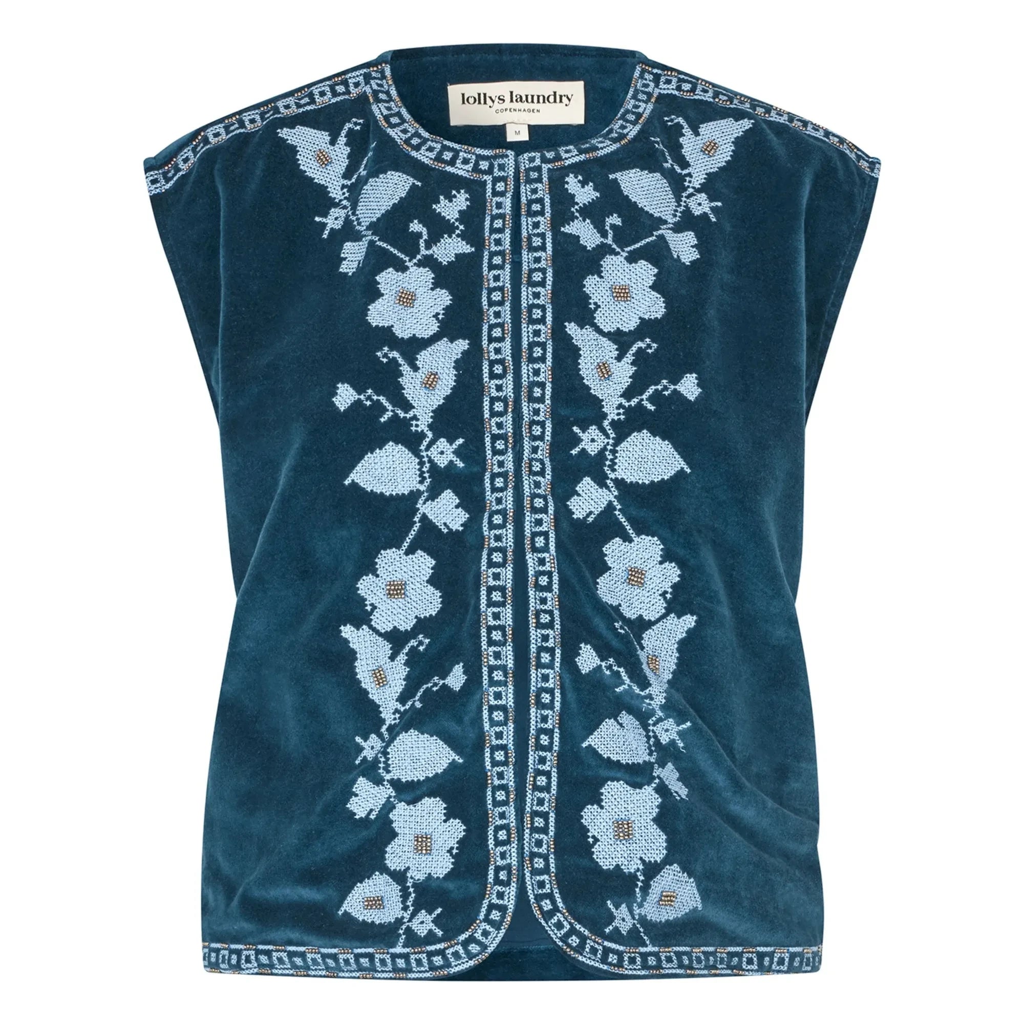 Lollys Laundry - Bin Cotton Jacket | Turquoise