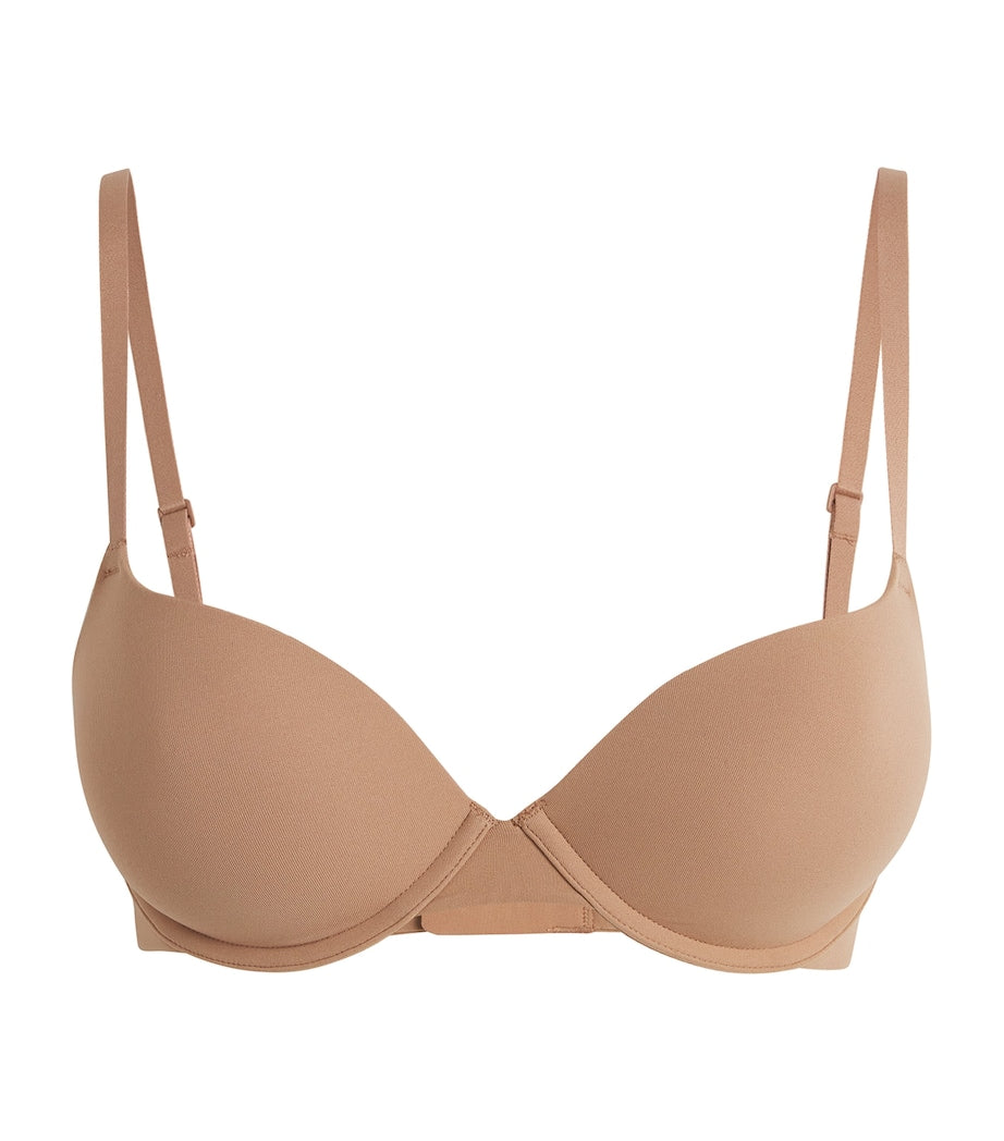 Skims Brown Fits Everybody Push-Up Demi Bra