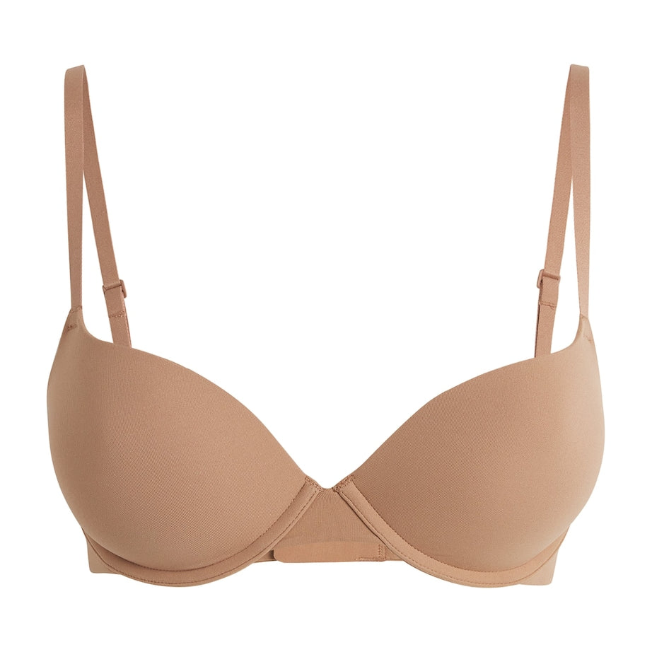 Skims Brown Fits Everybody Push-Up Demi Bra