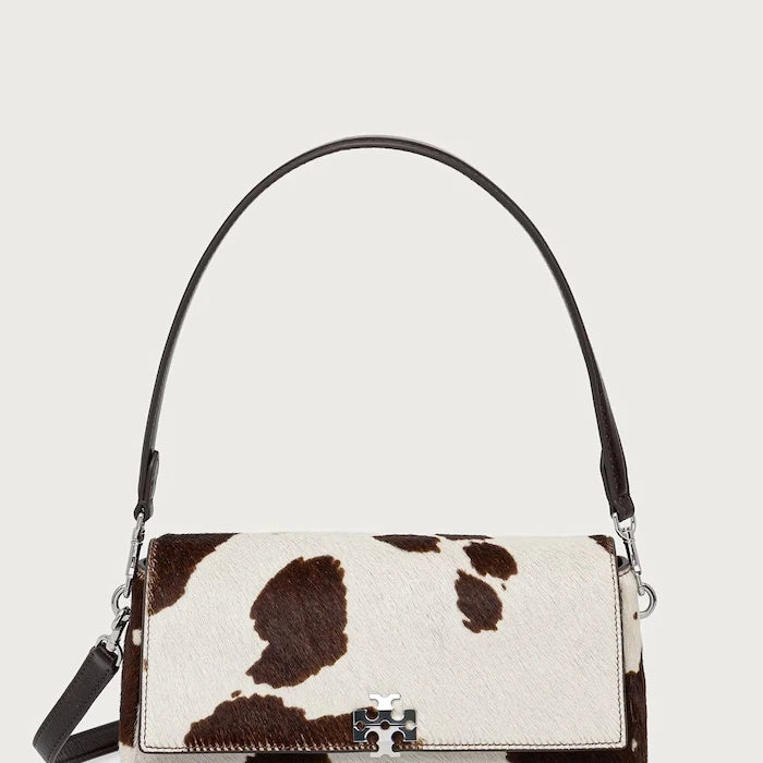 Tory Burch Charlie kadın deri crossbody çanta