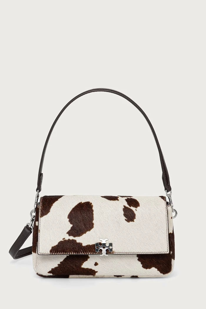 Tory Burch Charlie kadın deri crossbody çanta