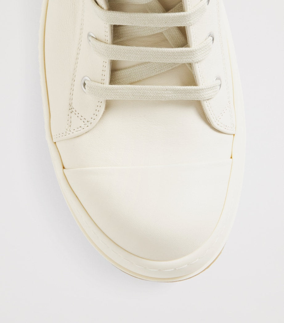 Leather High-Top Sneakers