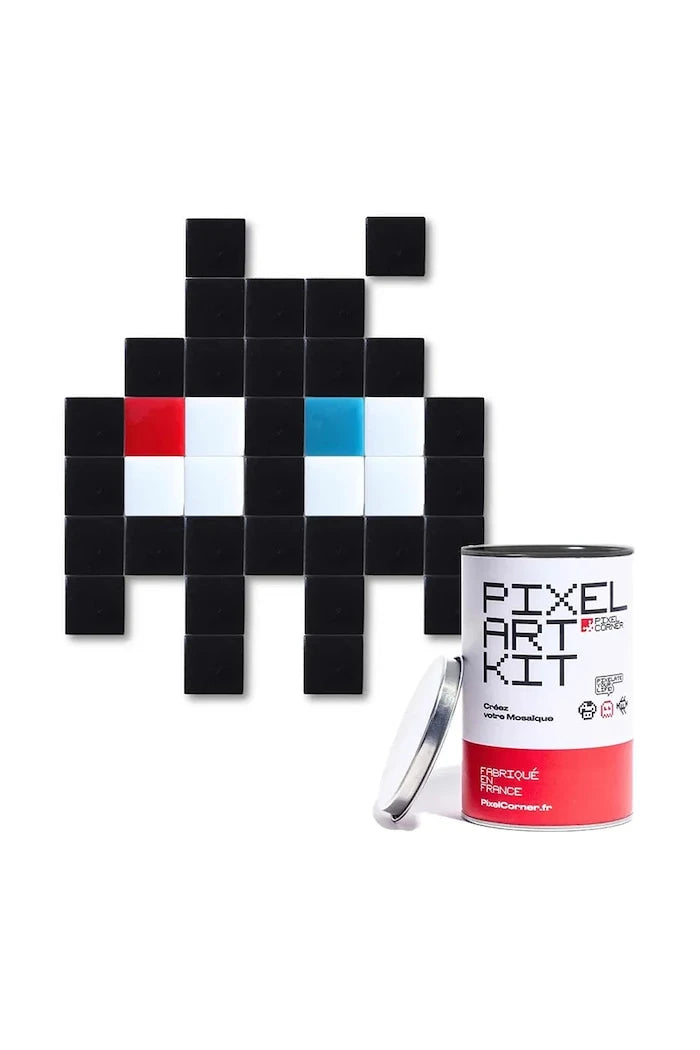 Pixel Corner Little Alien(s) Black Kendin Yap Pikselli Mozaik Seti