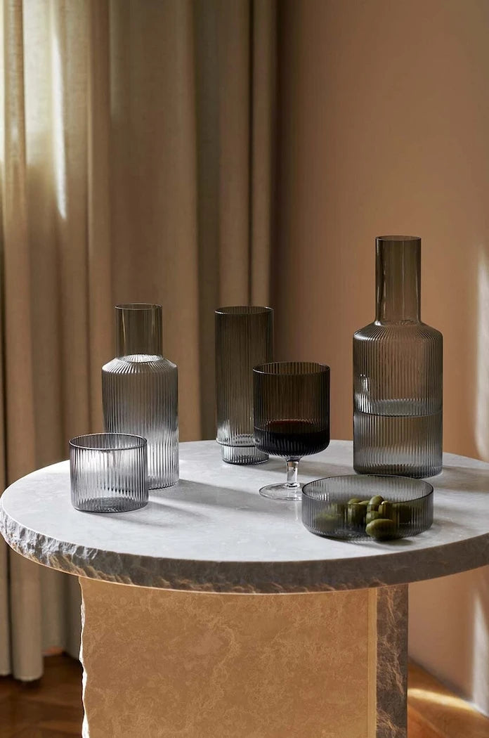 ferm LIVING Ripple 300 ml Bardak Seti (4 Parça)