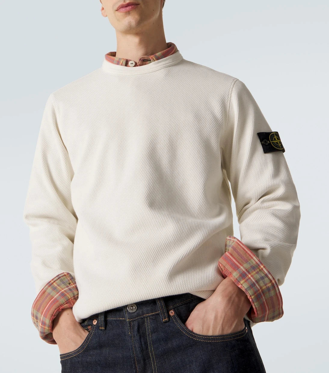 Stone Island - Cotton jersey sweatshirt