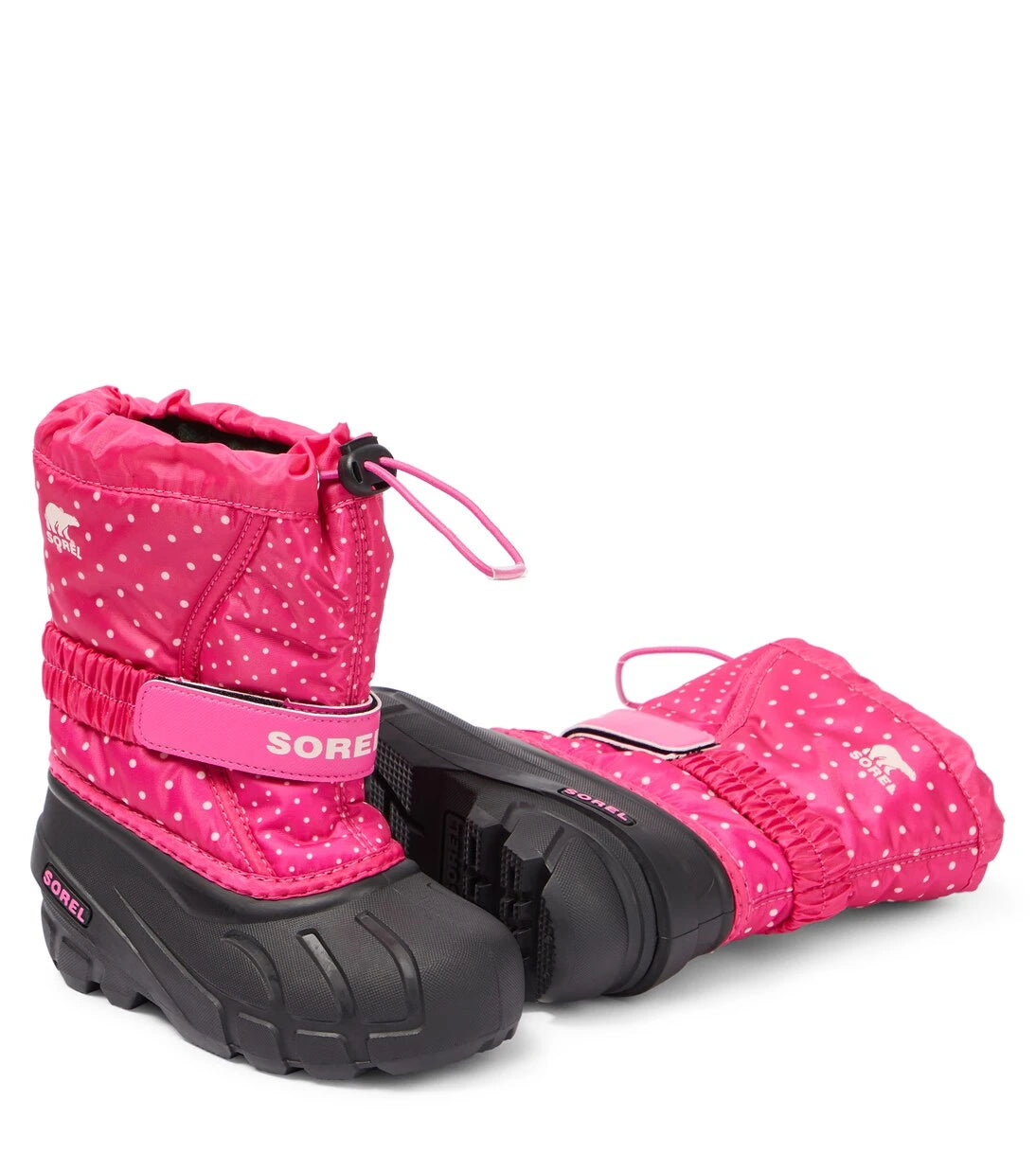 Sorel Kids - أحذية فلوري الثلجية المنقطة
