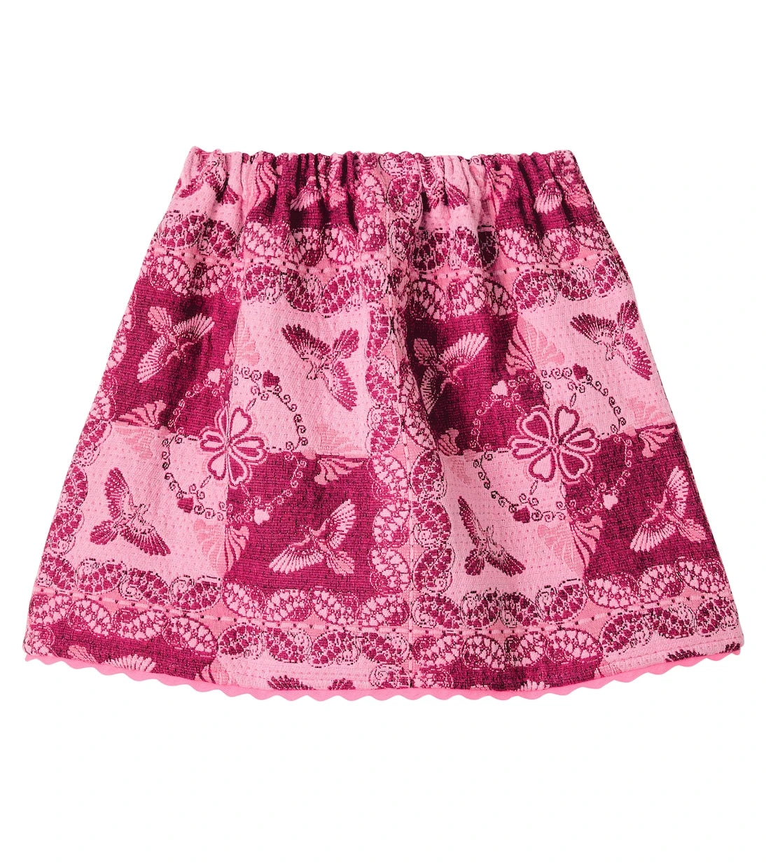 Bebe Organic - Nina needlepoint cotton-blend skirt