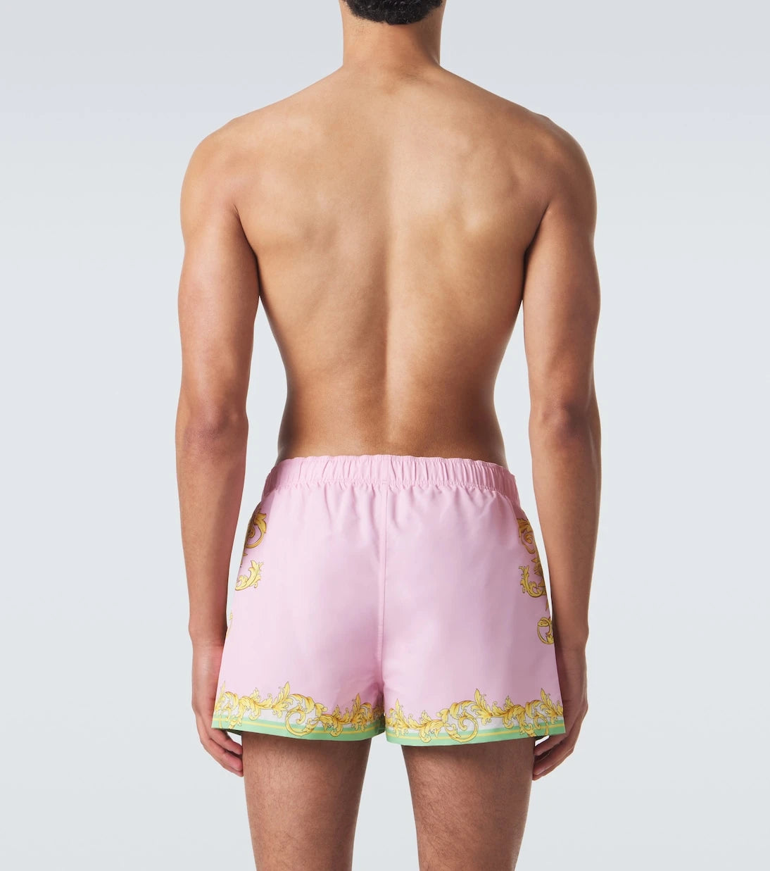Versace - Printed swim trunks