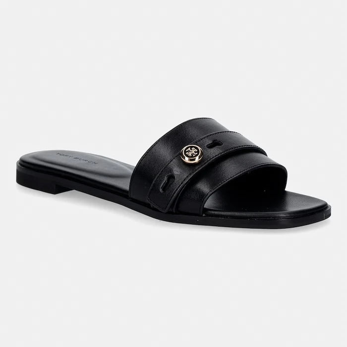 Кожени чехли Tory Burch Romy Slide