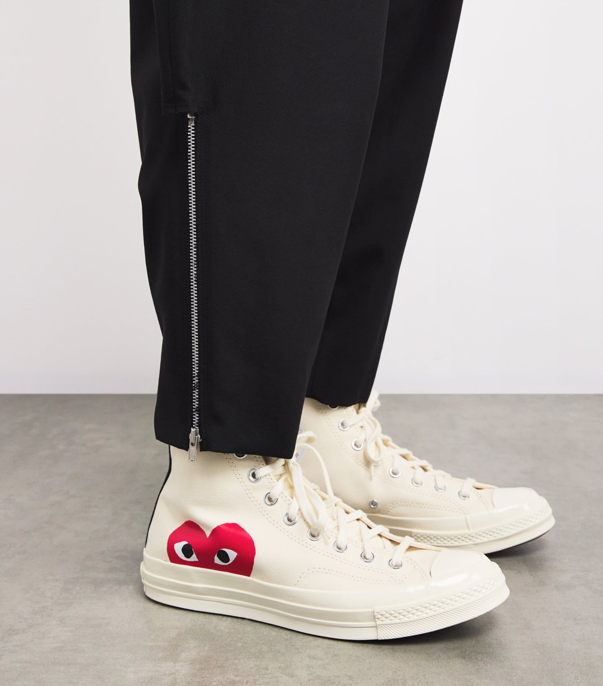 Comme Des Garçons Play x Converse Heart Chuck Taylor All Star '70 High-Top Sneakers