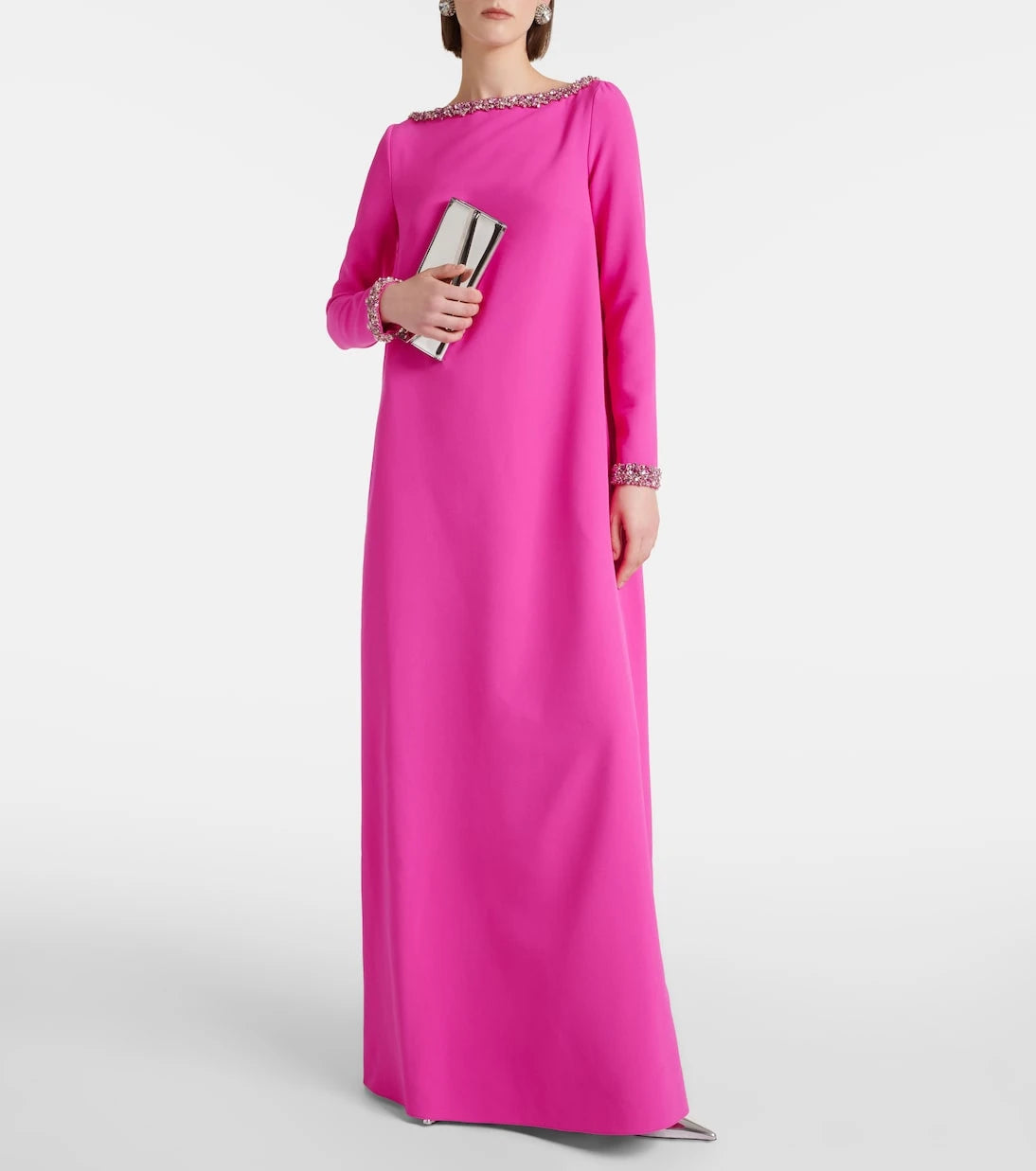 Safiyaa - Naimal embellished crêpe gown