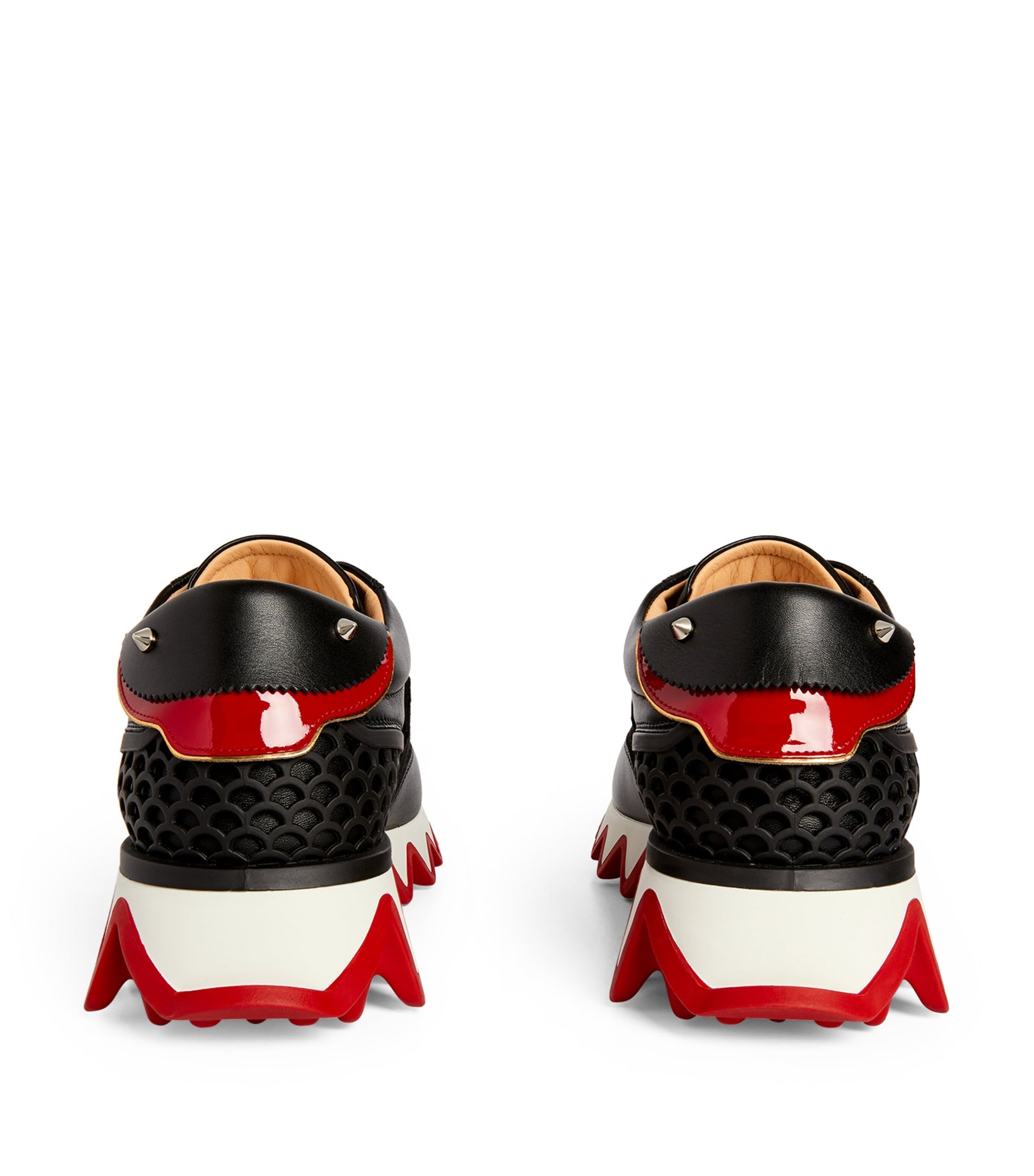 Christian Louboutin Multi Loubishark Calfskin Sneakers