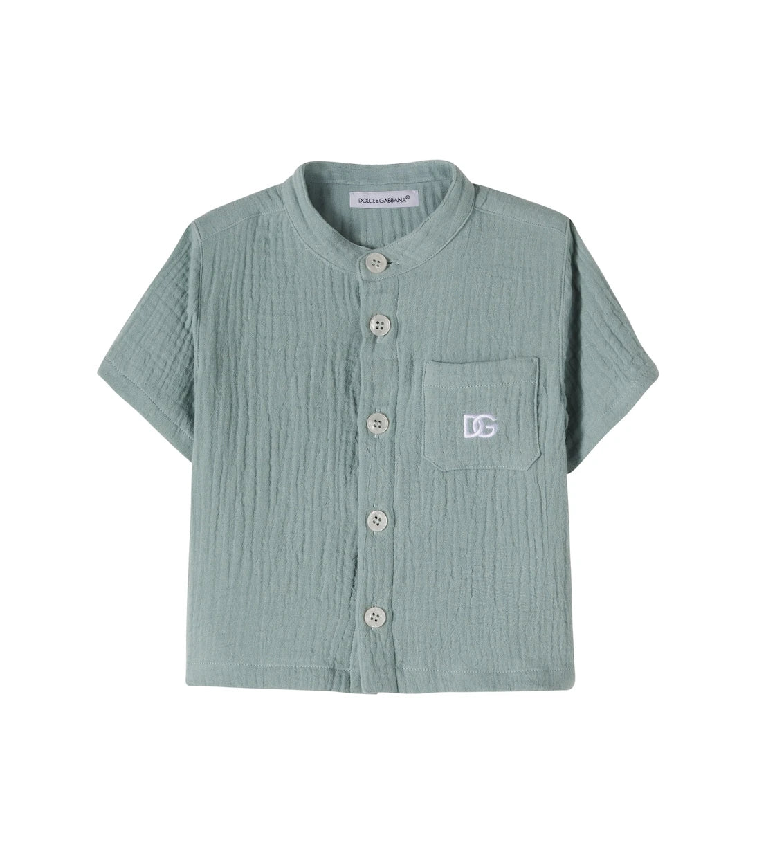 Dolce&Gabbana Kids - Baby DG cotton shirt
