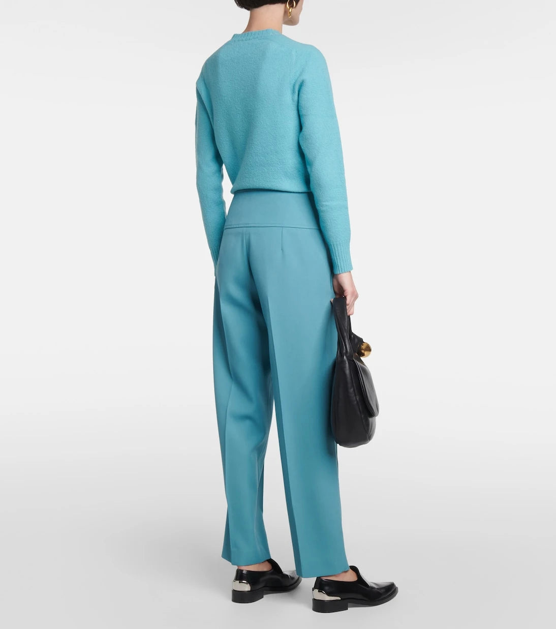 Jil Sander - Pleated wool wide-leg pants