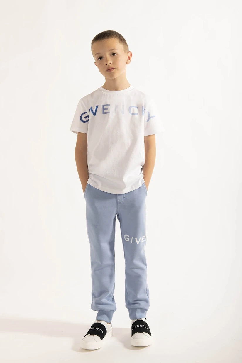 Givenchy Kids - بنطال رياضي مزيج القطن بشعار الماركة