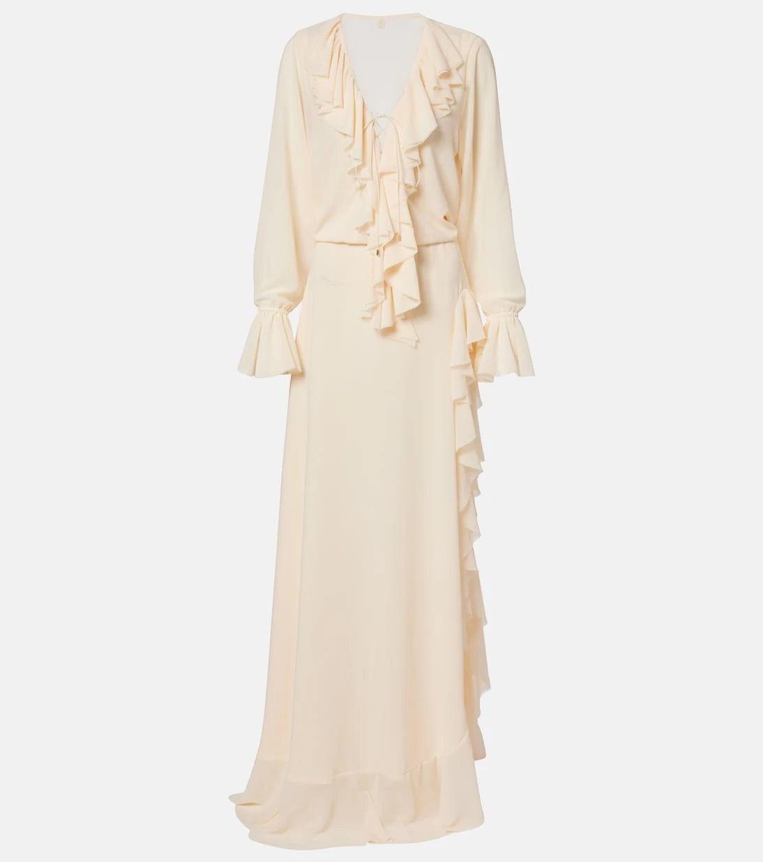 Bananhot - Bellen ruffled maxi dress
