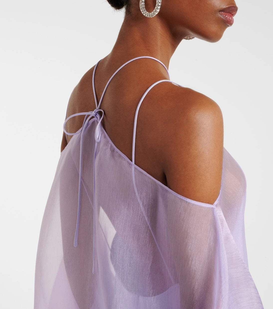 Taller Marmo - Spirito ruffled tulle kaftan