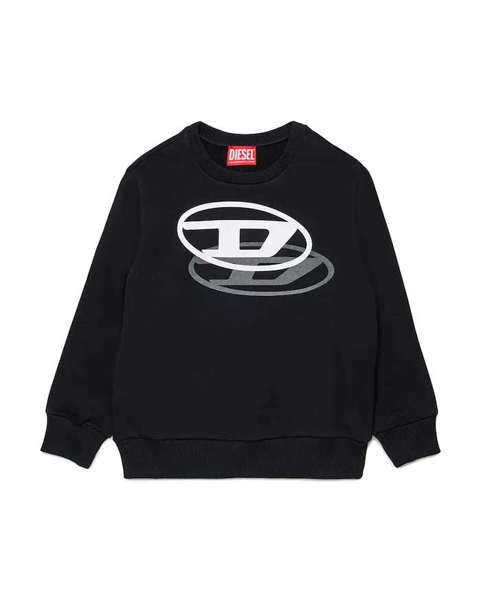 Pamuklu çocuk sweatshirt Diesel SVALE OVER SWEAT-SHIRT