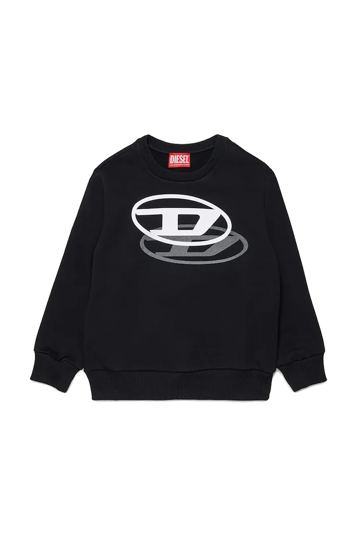 Pamuklu çocuk sweatshirt Diesel SVALE OVER SWEAT-SHIRT