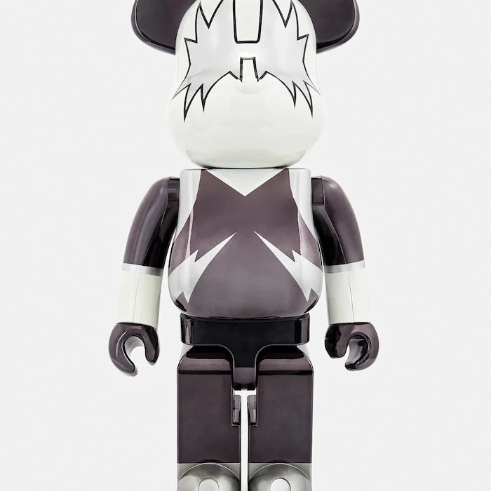Dekoratif figür Medicom Toy Be@rbrick KISS Space Man Chrome Ver. 1000%