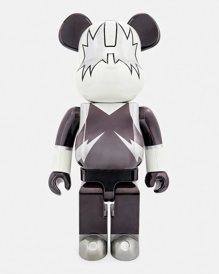 Декоративна фигурка Medicom Toy Be@rbrick KISS Space Man Chrome Ver. 1000%