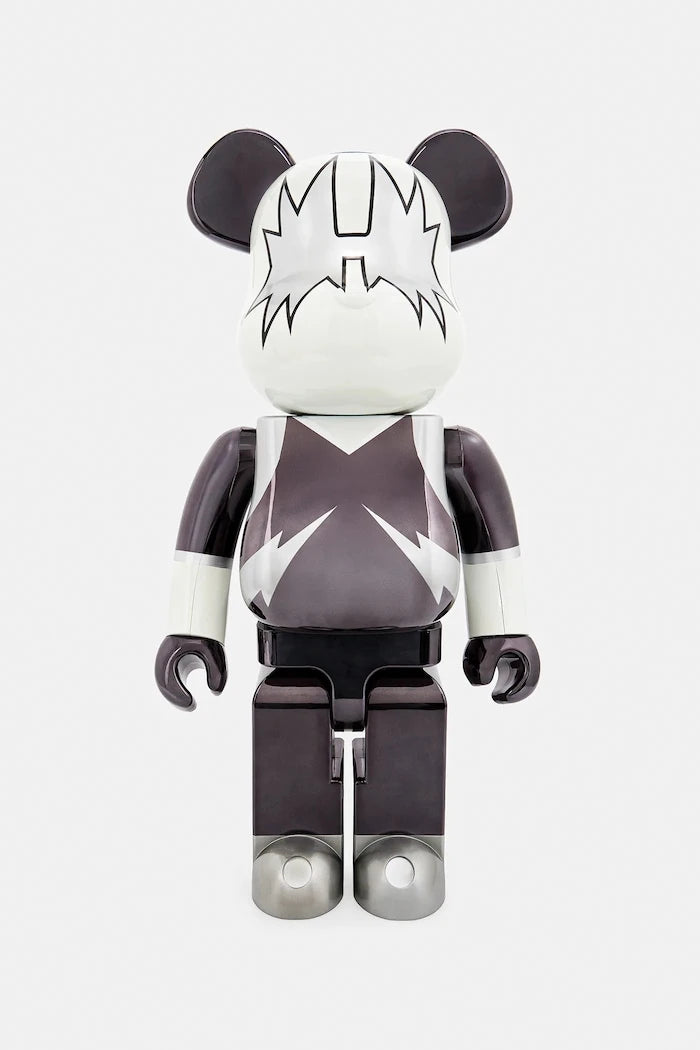 Dekoratif figür Medicom Toy Be@rbrick KISS Space Man Chrome Ver. 1000%