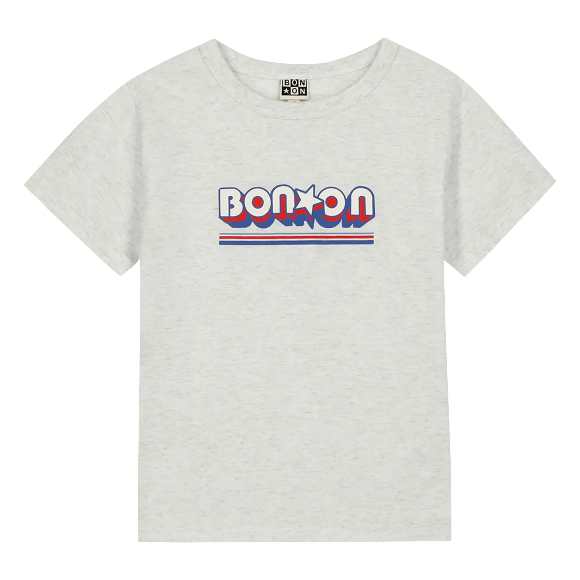 Bonton - Chiné Tubo Bonton T-shirt | Grey