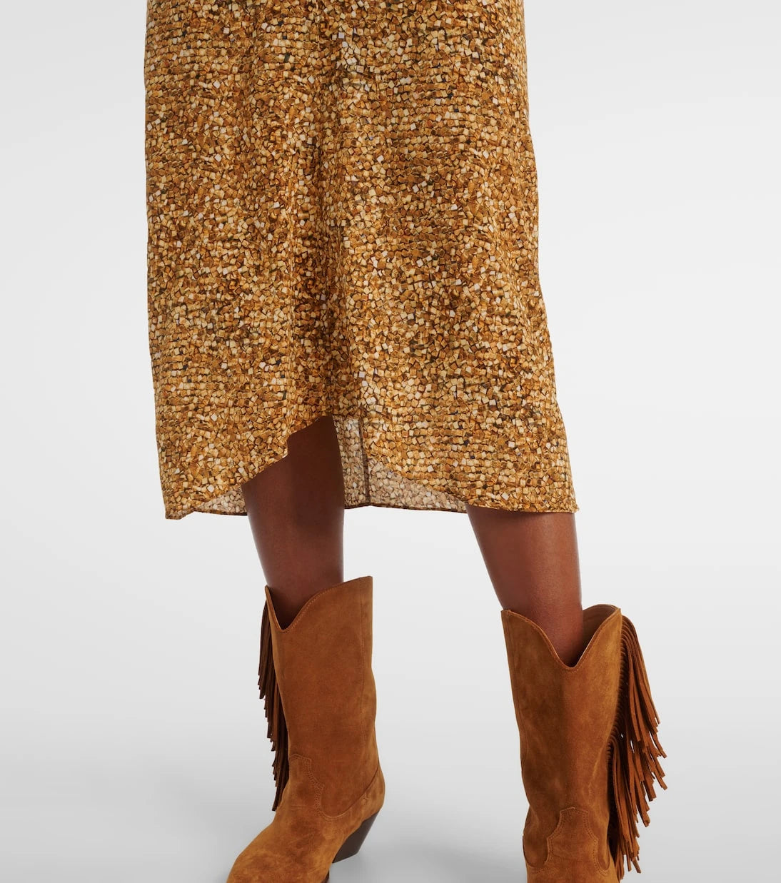 Isabel Marant - Terena printed silk-blend midi dress