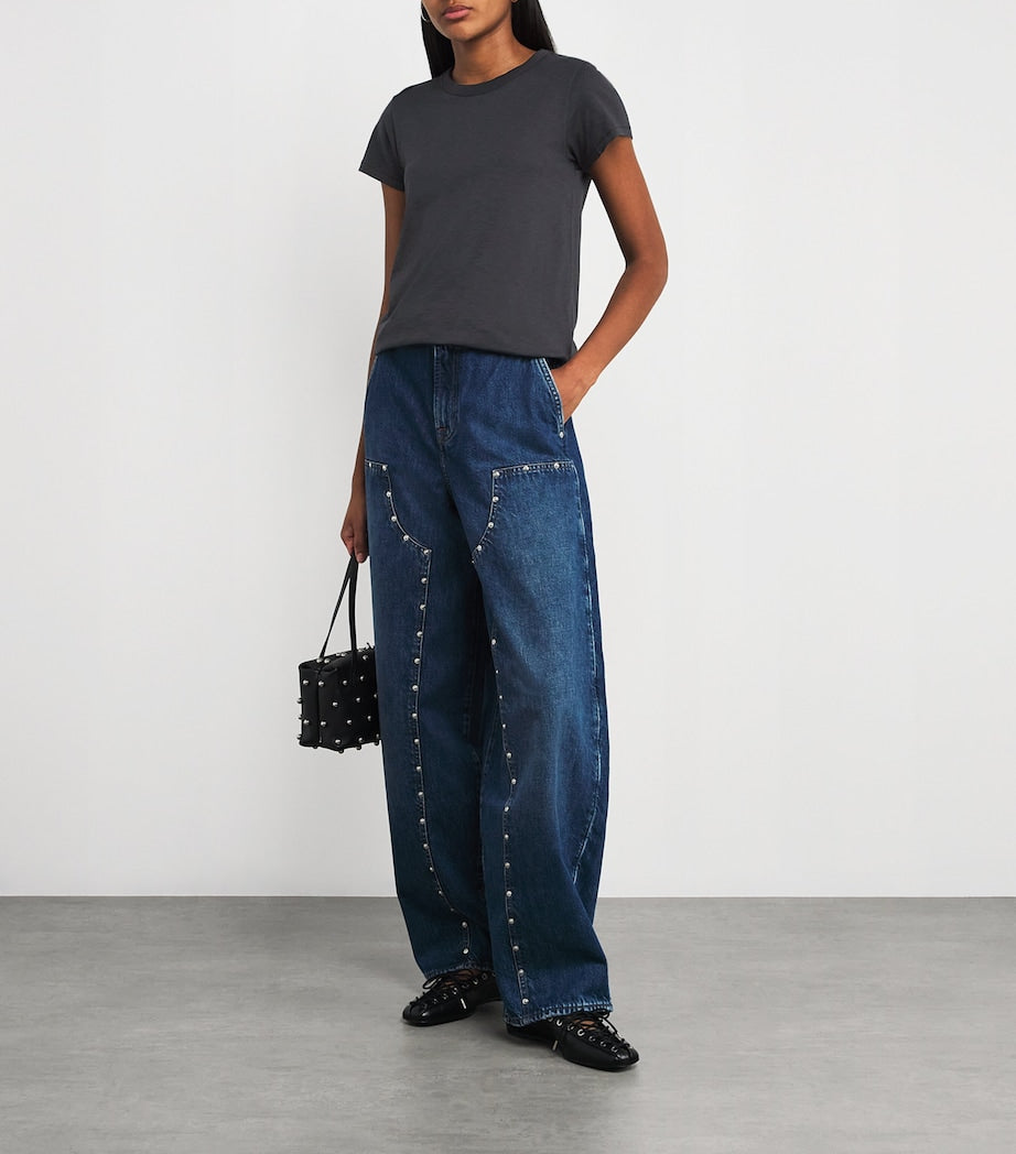 Black Pima Cotton The Slub T-Shirt