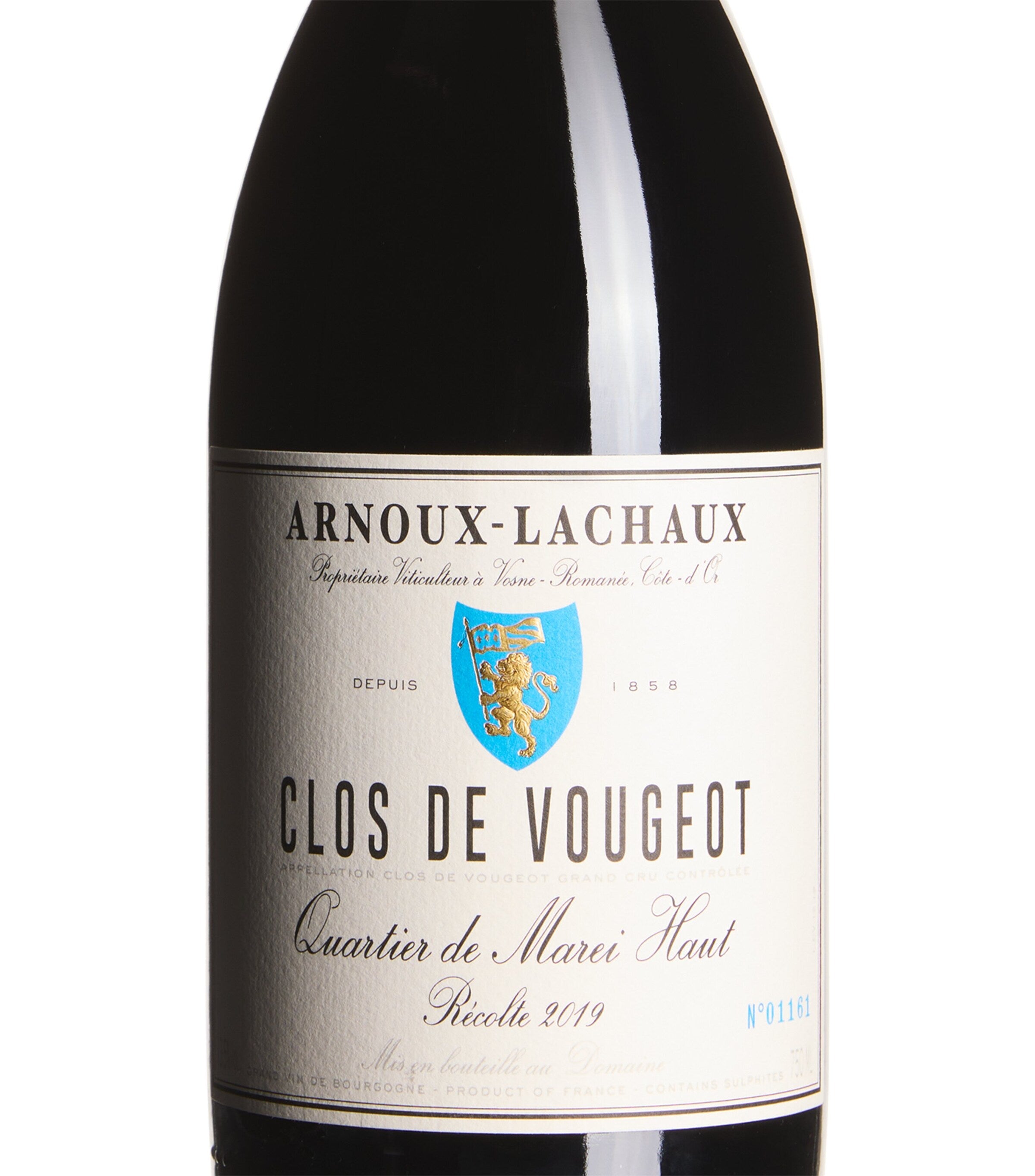 Domaine Arnoux-Lachaux Quartier de Marei Haut Clos de Vougeot Grand Cru 2019 (75cl) - Burgundy, France