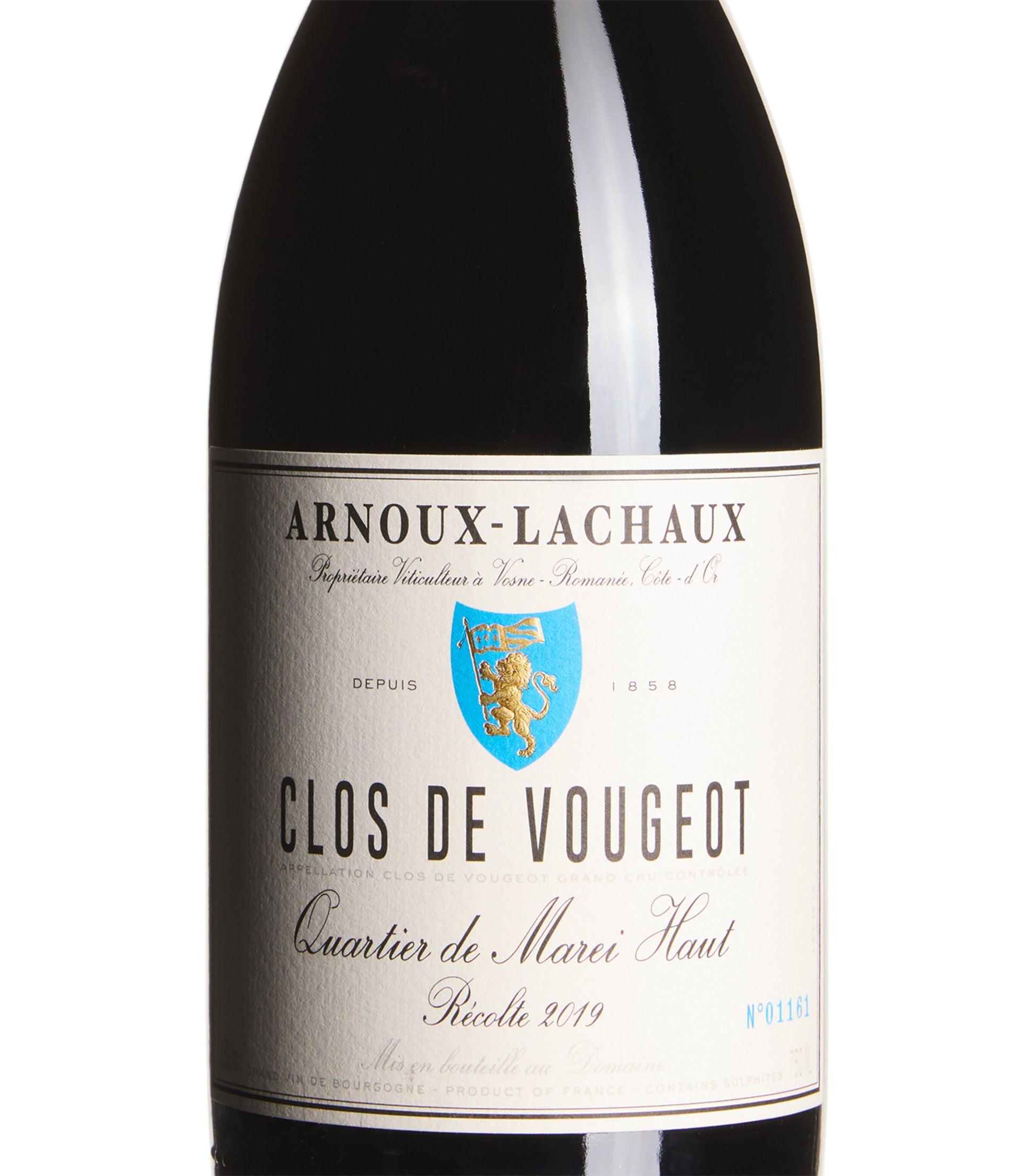 Domaine Arnoux-Lachaux Quartier de Marei Haut Clos de Vougeot Grand Cru 2019 (75cl) - Burgundy, France
