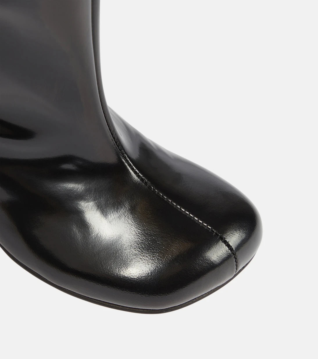 Dries Van Noten - Leather knee-high boots