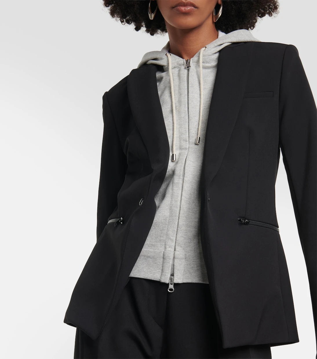 Veronica Beard - Scuba Dickey hooded jacket