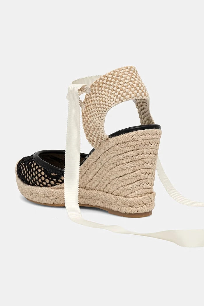 Guess kadın CHEYIN eğik platform espadriller