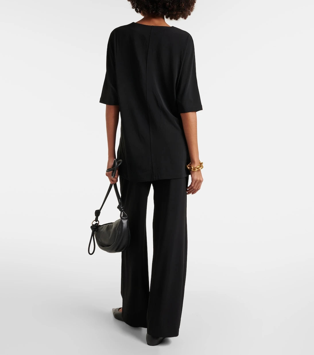 Max Mara - Linfa jersey crêpe top