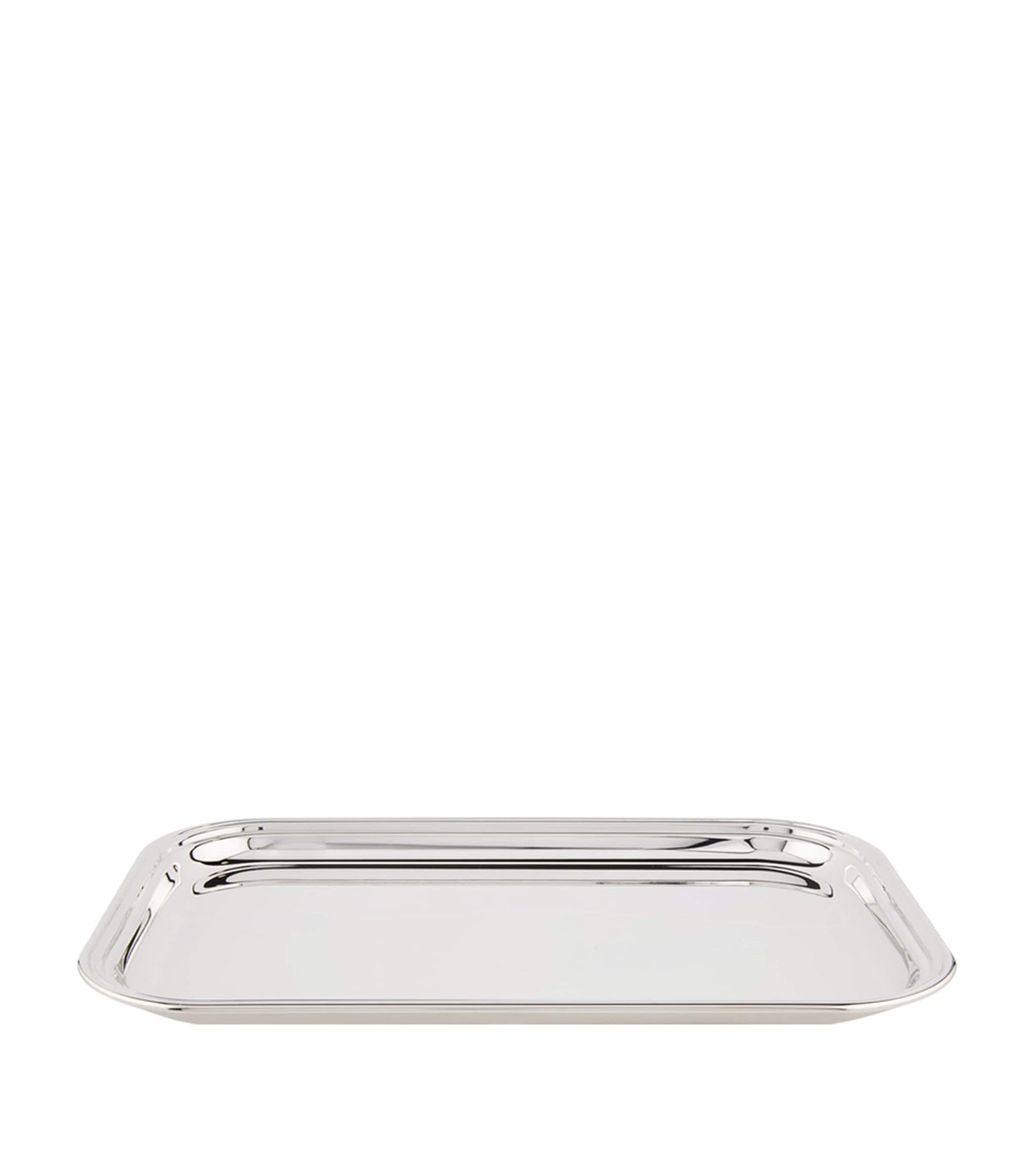 Greggio Silver Plated Georgian Rectangular Tray (39cm x H26cm)