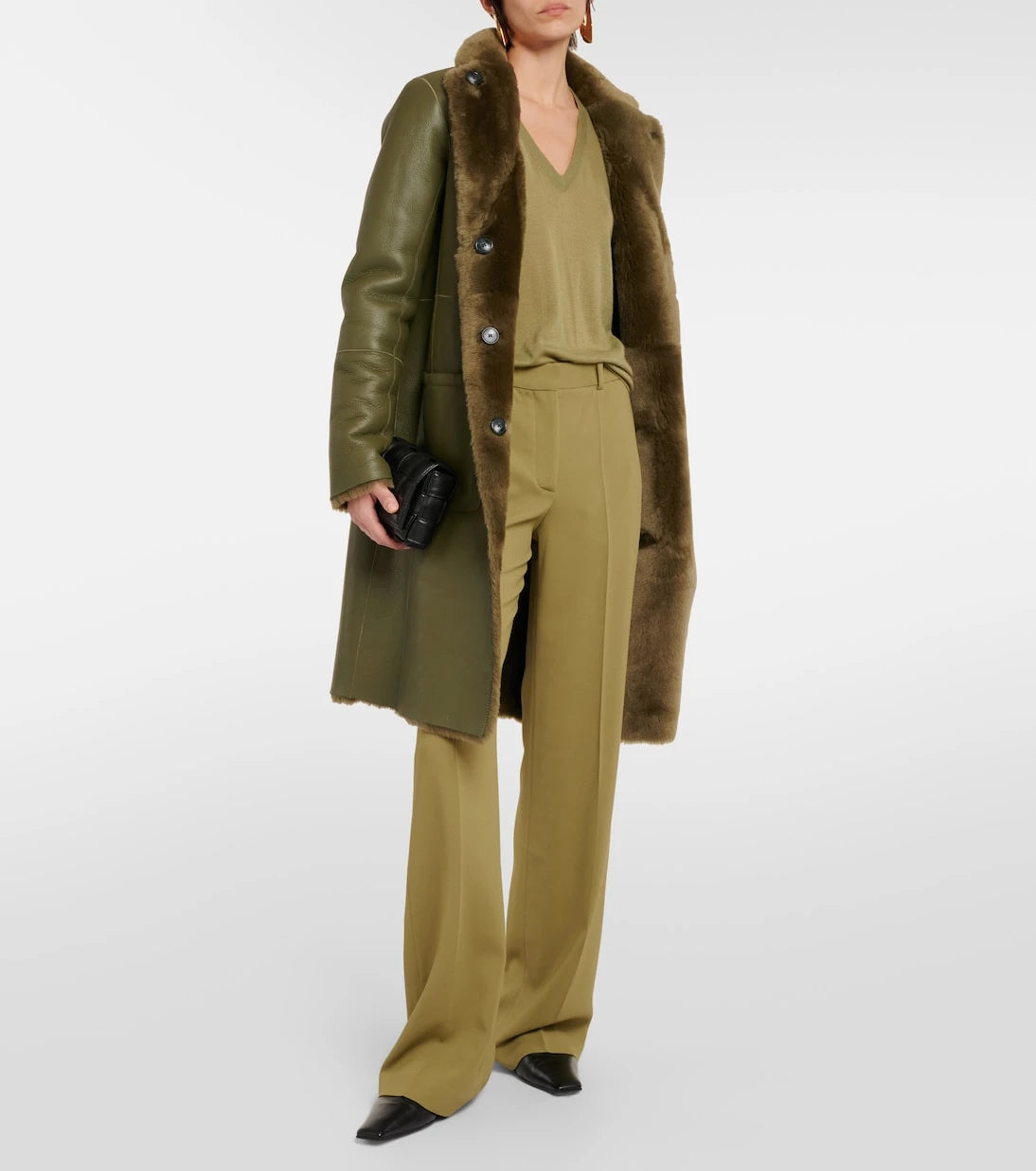 Joseph - Morissey mid-rise cady flared pants