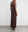 Brown Cut-Out Abril Gown