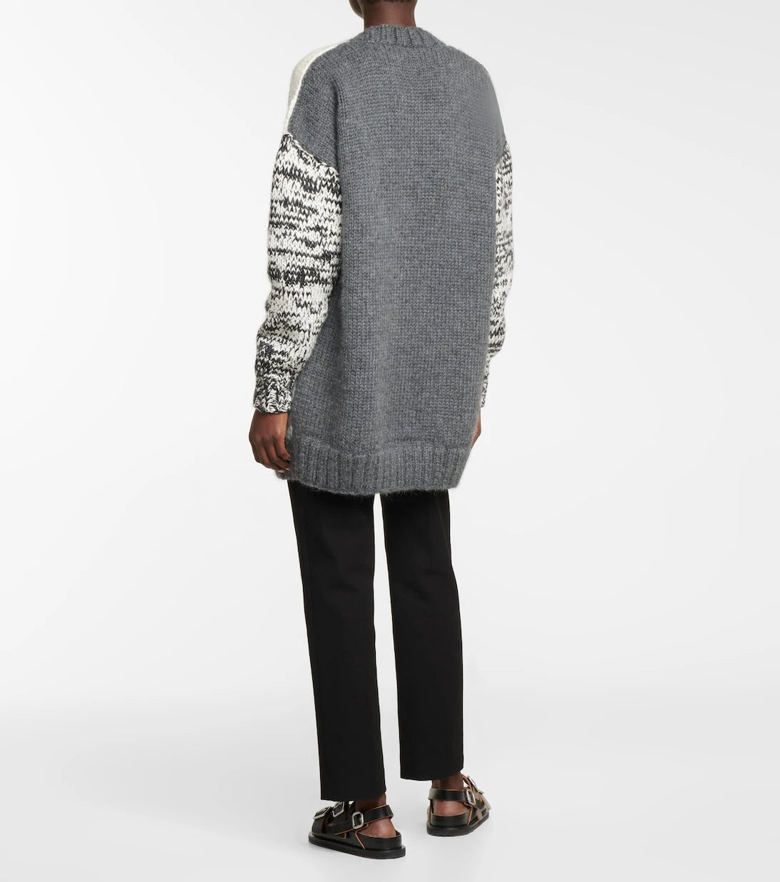 Joseph - Intarsia wool-blend cardigan