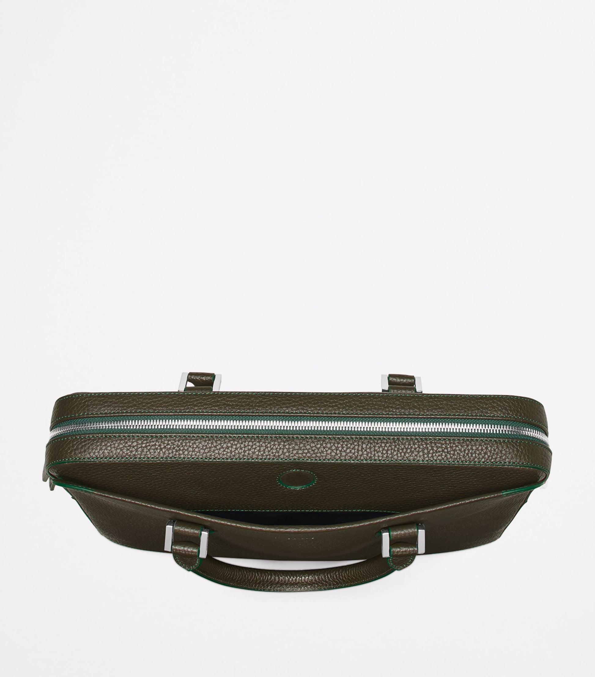 Aspinal Of London Leather Mount Street Briefcase Bag