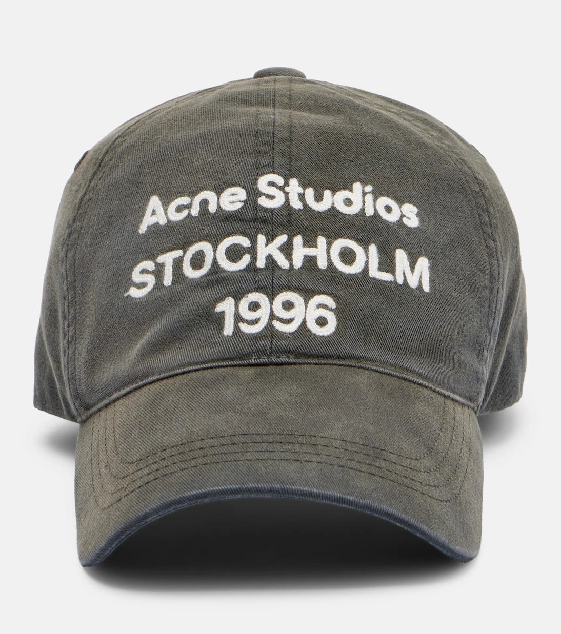 Acne Studios - Logo cotton twill baseball cap