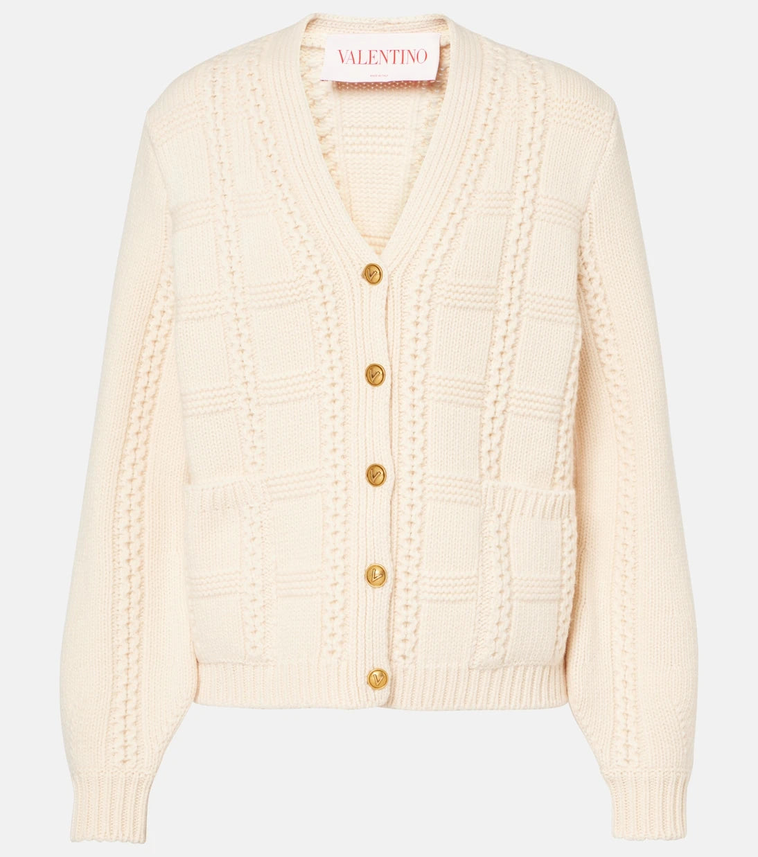 Valentino - Virgin wool cardigan