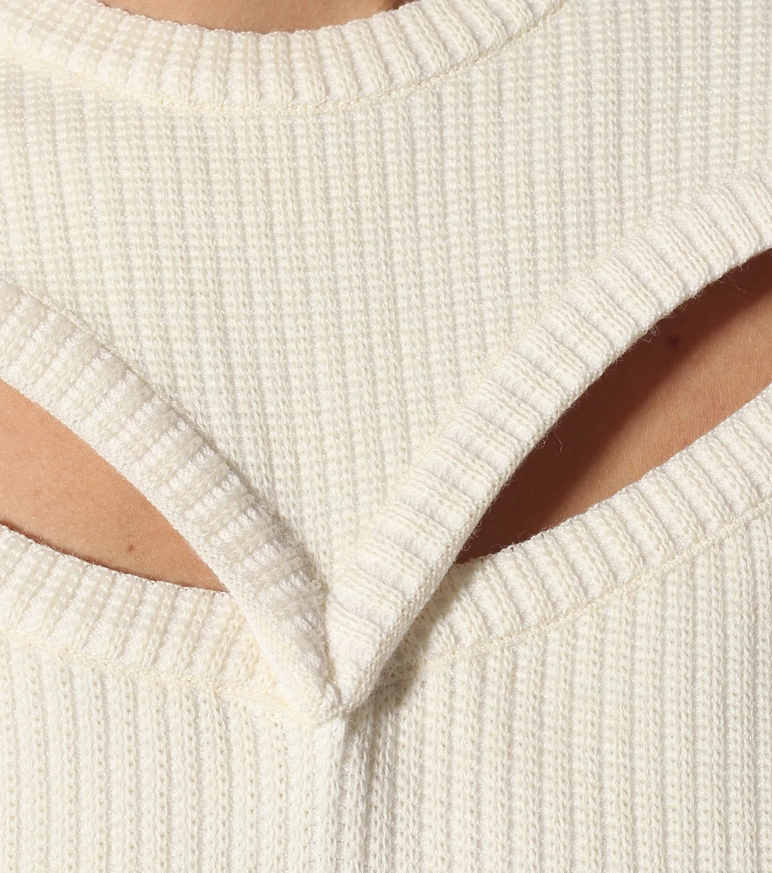 Y/Project - Cutout wool-blend sweater