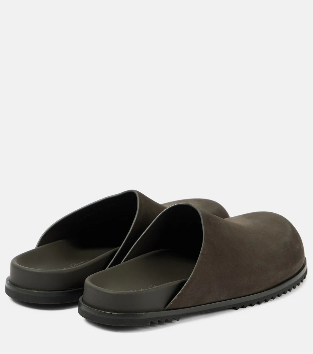 Rick Owens - Granola leather slides