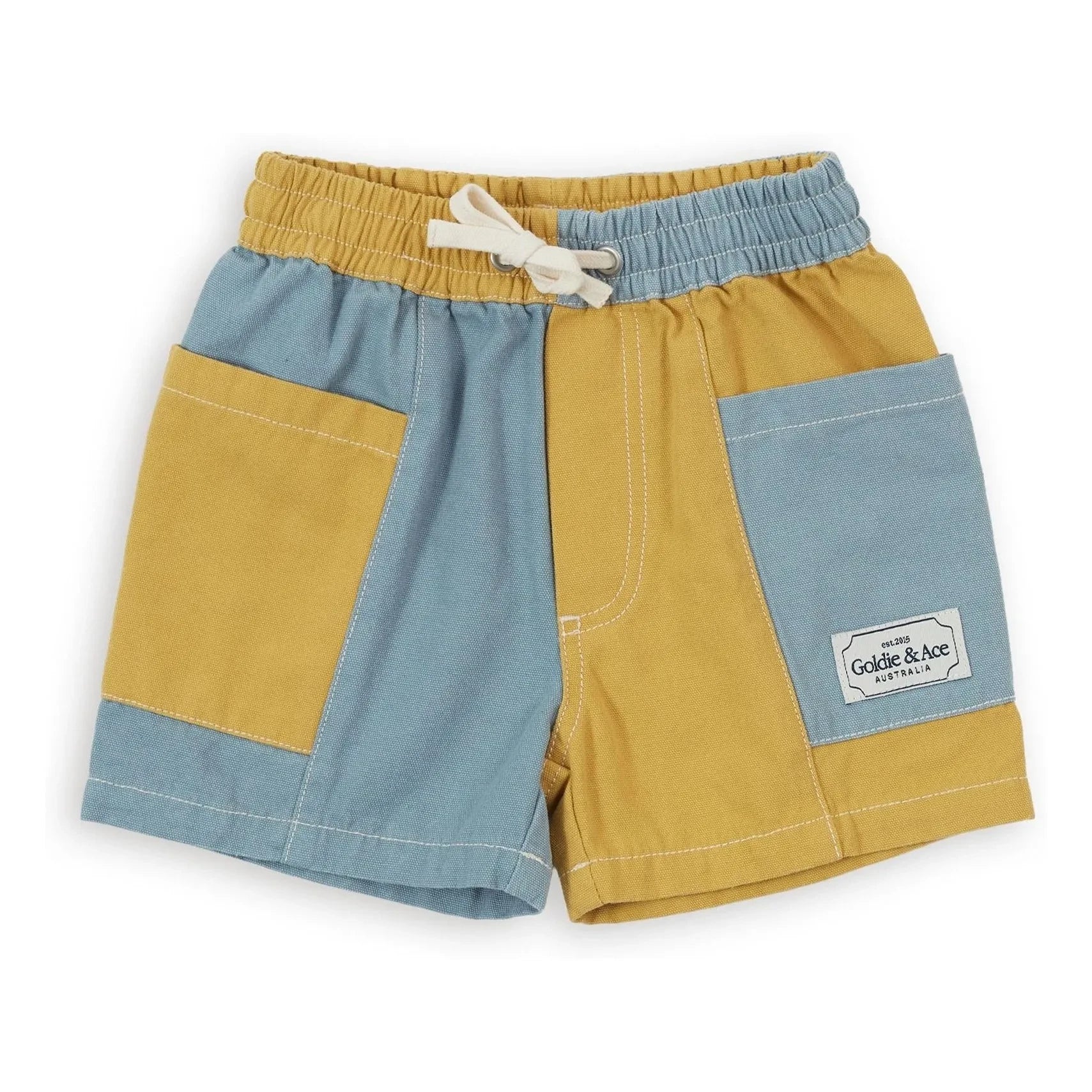 Goldie + Ace - Shorts Patches | Light blue