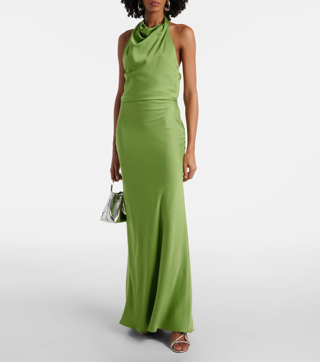 Simkhai - Reannon draped satin gown