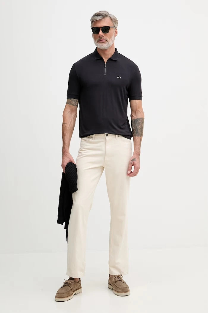 Armani Exchange тениска с яка мъжка