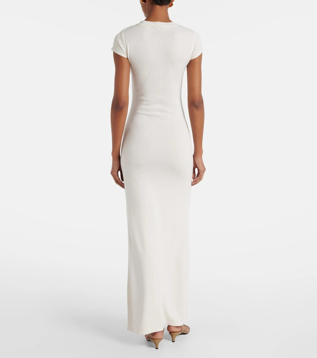 Aya Muse - Caden knitted silk-blend maxi dress